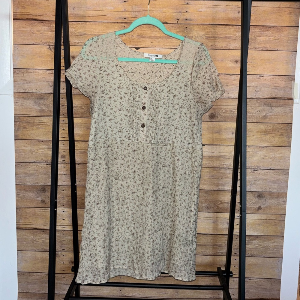 Vintage Forever 21 Floral Dress